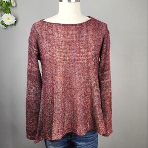 Max Edition Maroon Sweater Long Sz Large